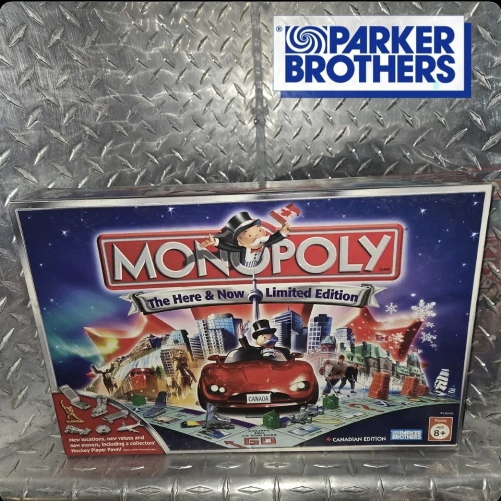 Vintage Monopoly Here & Now